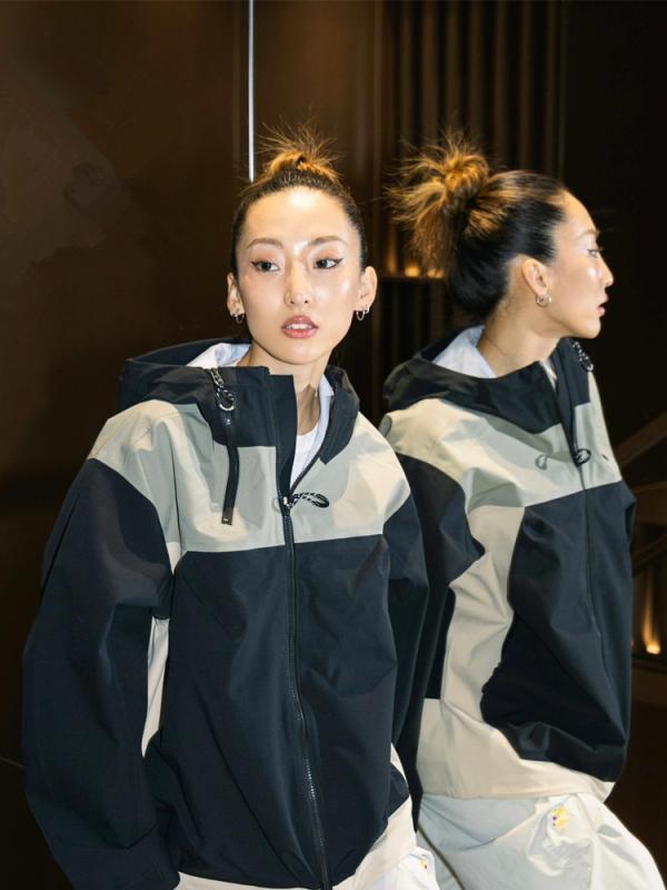 ジャケット 男性用 女性用 カップル アウトドア ポリエステル 軽量 防水 伸縮性 秋冬