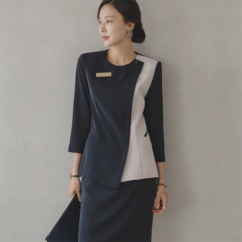 作業服 レディース 美容師 ウェルネス スキンケア サロン タトゥー ネイル まつ毛エクステ 技師 春夏 セット 吸湿速乾 軽量 綿素材 麻素材 通勤用 普段使い 高級感 ビッグシルエスト