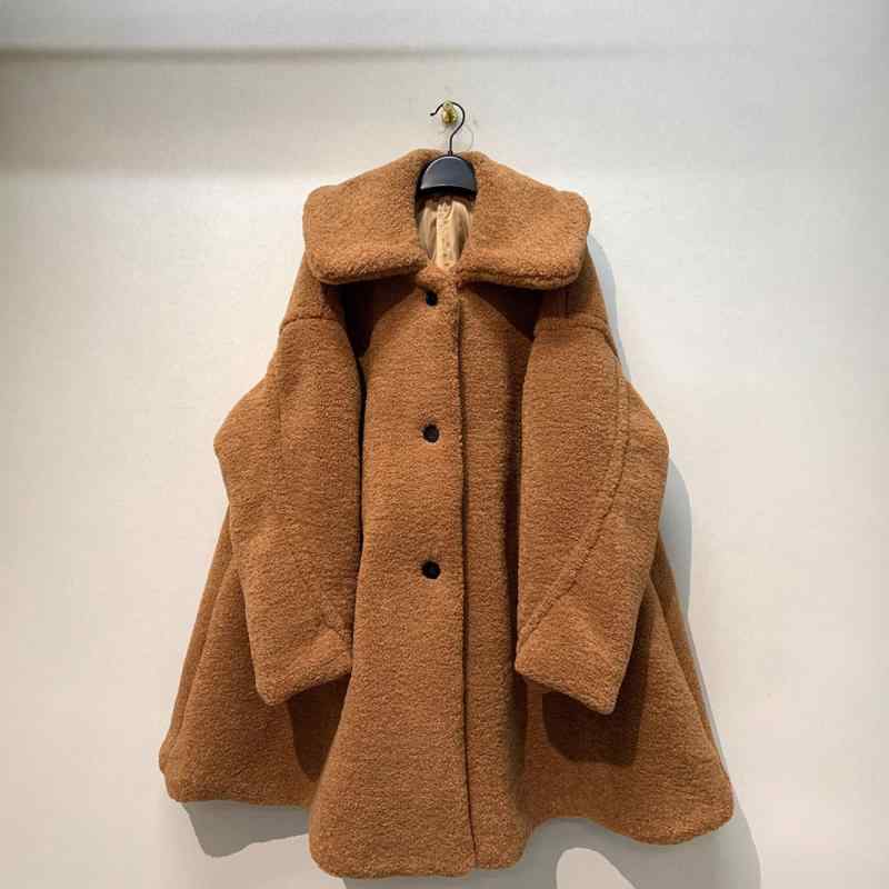 コート レディース 秋冬 ラムファー ロング丈 シルエット 保暖 厚手 ファッション 高級感 保温 通勤用 普段使い 18,167円