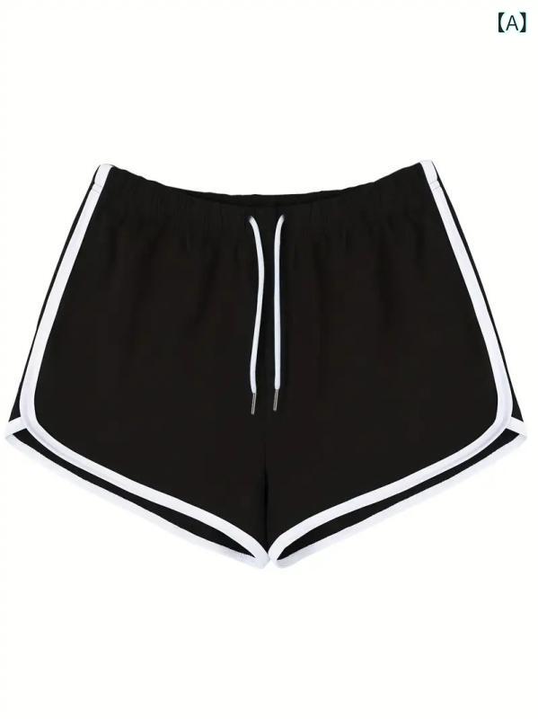 レディース ショートパンツ 夏 スポーツ用 レジャー 普段使い アウトドア ルーズシルエット 軽量 伸縮性 接触冷感 吸湿速乾 コットン カジュアルスタイル