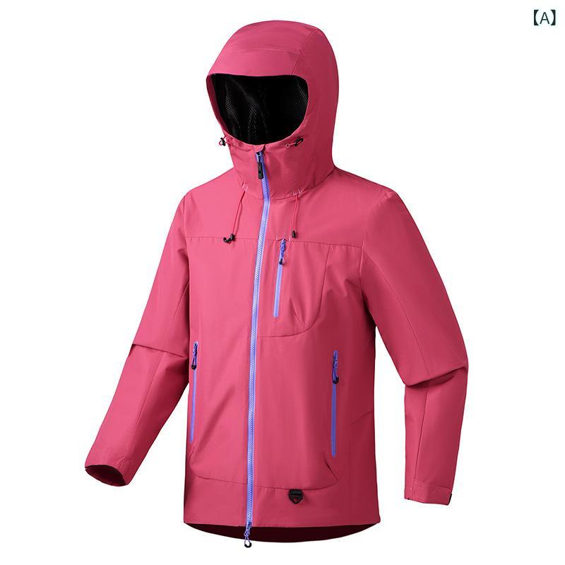 アウター レディース メンズ 春夏 防風 防水 機能 フード付き カジュアル 登山 アウトドア 通勤 普段使い