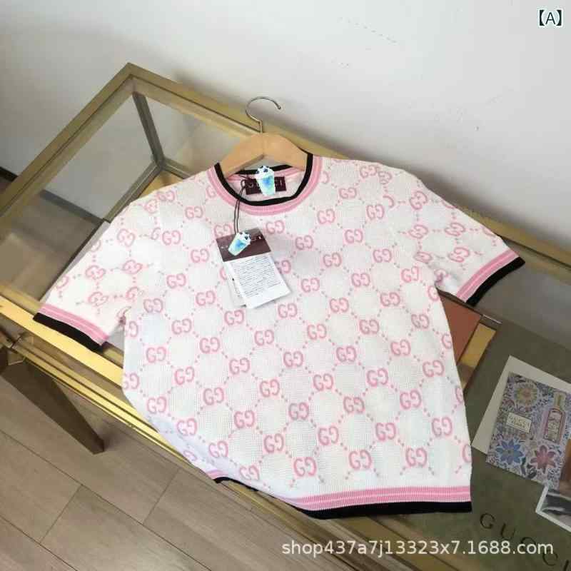 トップス レディース 春夏 半袖 プルオーバー 韓国風 ゆったり うつり変わり 文字 刺しゅう 細押し出し ビッグ影ぼうし 普段使い走り 綿 練り合わせる原料品