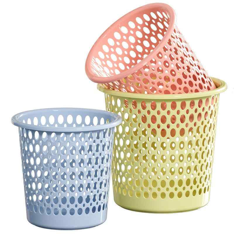 25 年 家庭 用 ゴミ箱 頑丈で 耐久 性の ある大容量の 厚い PP カバー なしの ゴミ箱 ペーパー バスケット｜loeuf
