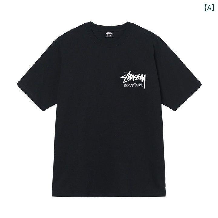 メンズ トップス 半袖 Tシャツ 夏 軽量 吸湿速乾 綿 紺 カーキ 黒 白 ワイドフィット