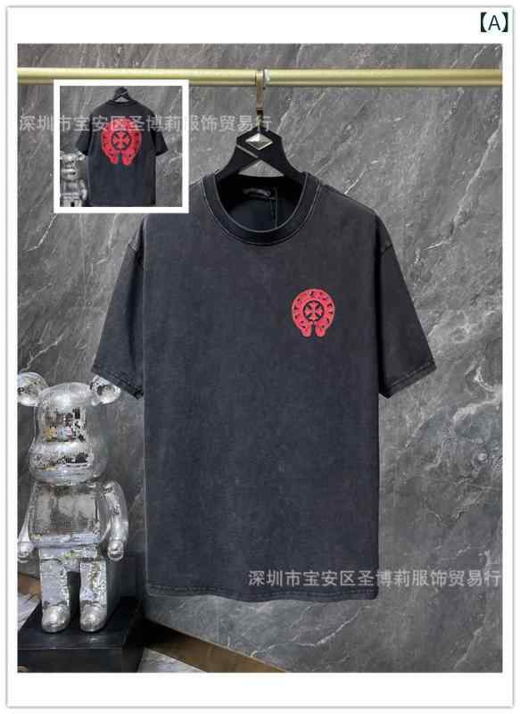 Tシャツ 男性用 短袖 トップス クロコダイル柄 温度変化変色 ウォッシュ加工 ヴィンテージ風 高級感 アメリカンスタイル 普段使い 軽量 レザー素材 伸縮性