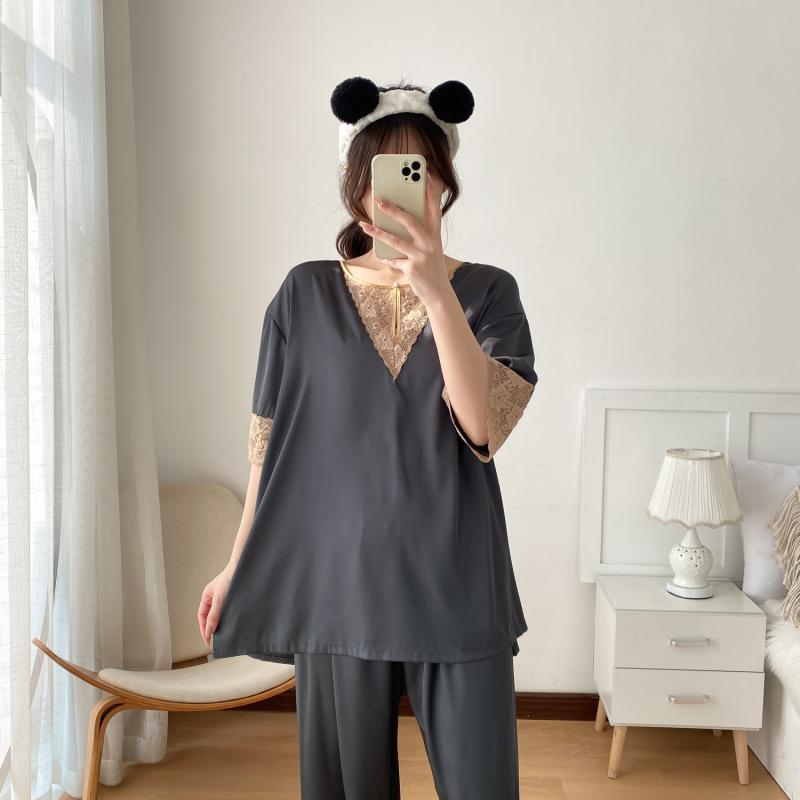パジャマ レディース 当たること冷感 半袖 春夏 薄っぺら お部屋お召しもの 仕掛ける 取り合わせ押しかぶせる 気が大きい大きさ 足し加える大きさ ゆったり 着痩せ 細押し出し 土手っ腹あたり近所 二の腕押しかぶせる 体型押しかぶせる 軽さ 伸縮性 吸湿速乾 お部屋着 普段使い走り 生まれ変わり衣料繊維 黒いこと サクラ色系 ハイウエ