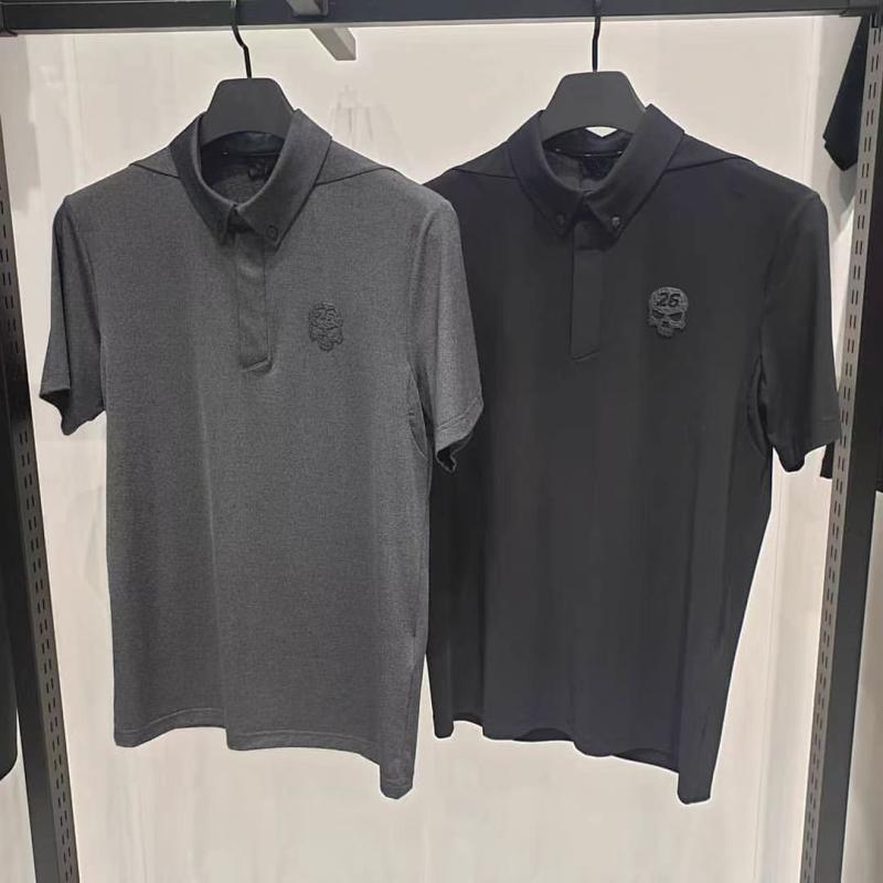ゴルフ 半袖 メンズ 速乾 GOLFTシャツメンズトップジャージポロシャツ 通気 性｜loeuf