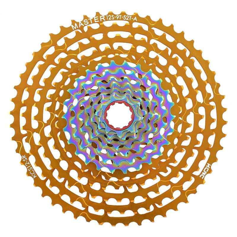 KCNC 12 Speed Cassette 9-52 Teeth For SRAM XD Body, Gold, KCS12-001G, SK2040｜loeuf
