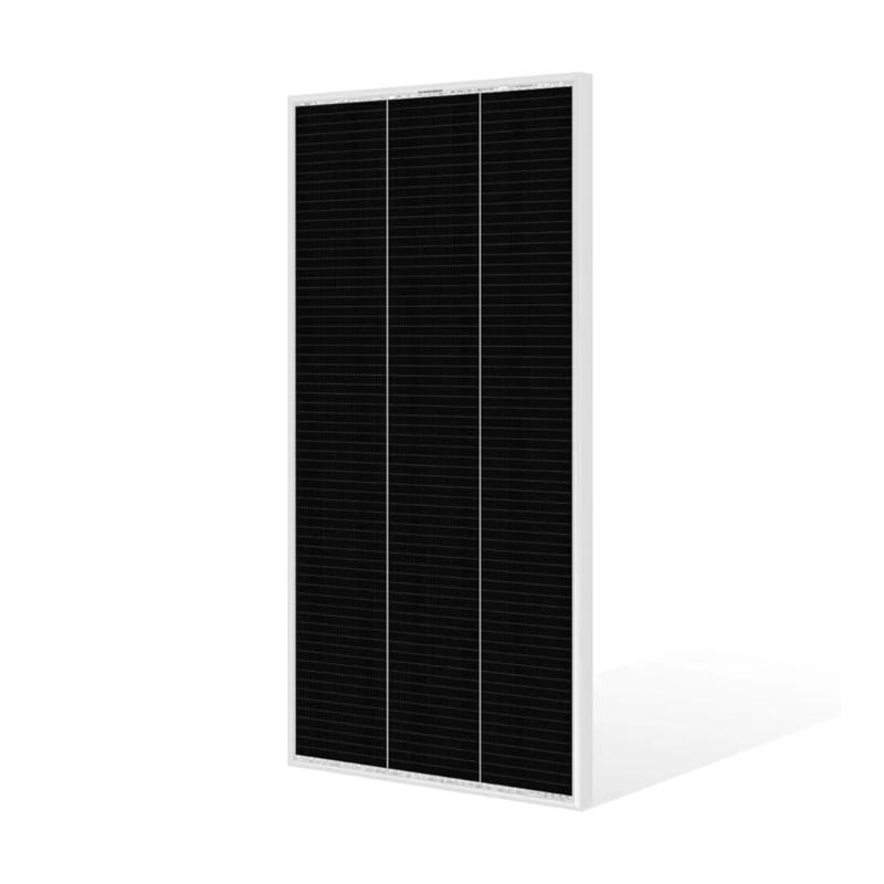 影に強い GWSOLAR 120W 太陽光パネル1枚入り 変換効率20.8% RENEW 全並列ソーラーパネル【12V充電: 電圧19.2V/電流 6.25A】単結晶PERC 太陽光パネル/汚れ【EL検査複数回実施・細長コンパクトサイズ:1|loeuf