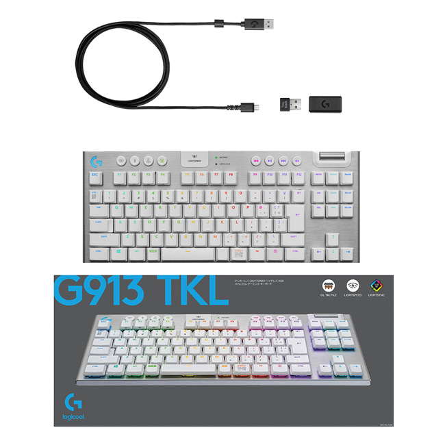 美品 logicool G ロジクール G G913 TKL テンキーレス LIGHTSPEED