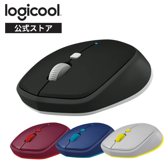 楽天市場 ロジクール M337 ワイヤレスマウス 無線 Bluetooth 6ボタン Windows Mac Android Chrome マウス M337bk M337bl M337gr M337rd 国内正規品 2年間無償保証 ロジクール 公式ストア