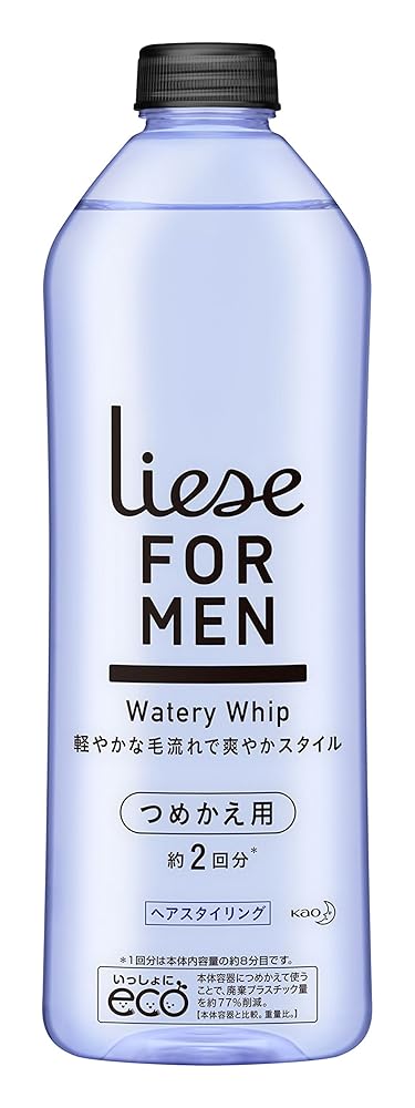 リーゼフォーメン ウォータリーホイップ 爽やかスタイル つめかえ用2回分 340ml (セット力:☆)