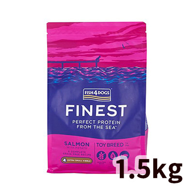 【正規輸入品】フィッシュ4ドッグ ファイネスト トイブリード 犬用 1.5kg