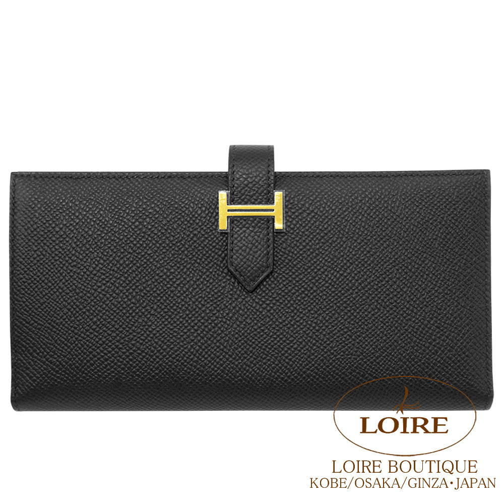 HERMES∽Bearn Soufflet ベアン スフレ ヴエルソ∽パリ安速達-★ HERMES∽Bearn Soufflet ベアン スフレウオレット∽パリ安速達