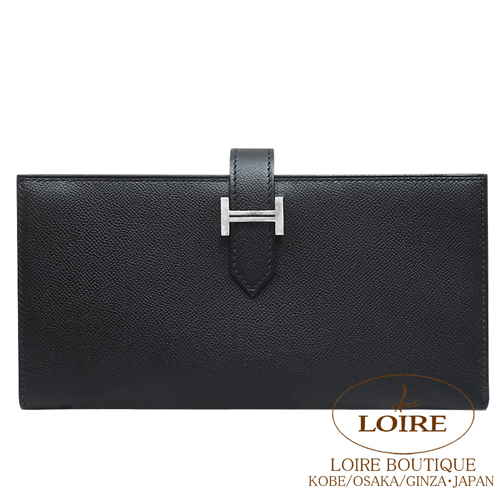 HERMES【マルジェラ期最高級美品】ベアンスフレブラックシルバーボックスカーフ 楽天市場】エルメス ベアン スフレ モノクロームクロ ボックス