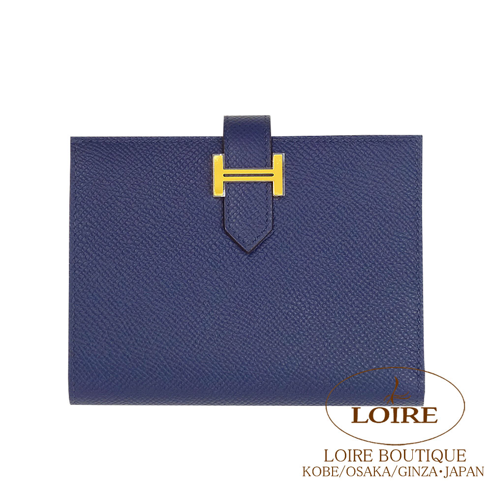 HERMES ネイビー ケリー25 内縫い ブルーネイビー 紺[] Kelly25 Blue Navy