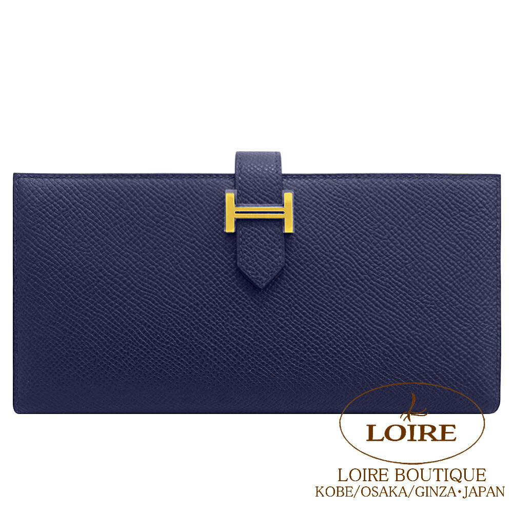 楽天市場】エルメス ベアン スフレ HERMES ヴォーエプソン ブルー