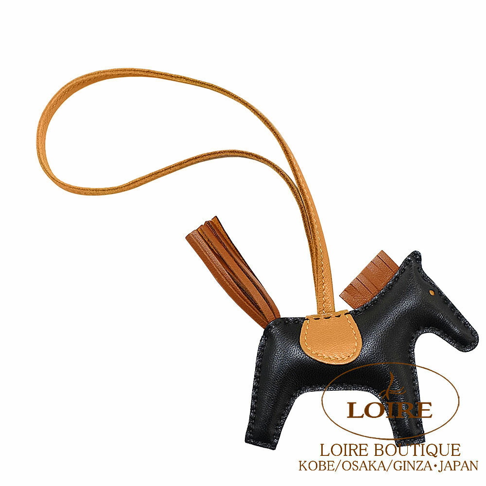 楽天市場】エルメス ロデオ ロベオクール PM チャーム クロ