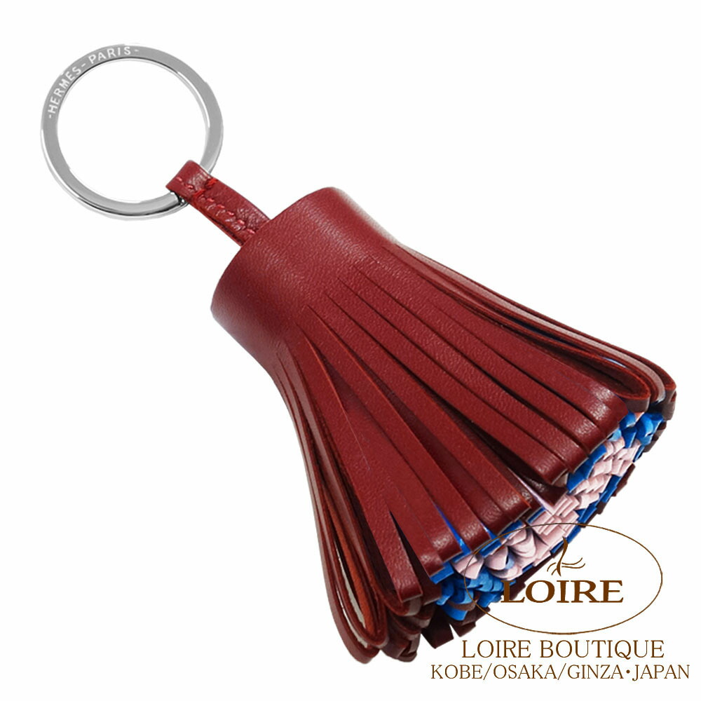 楽天市場】エルメス カルメン キーリング エトゥープ(白ステッチ