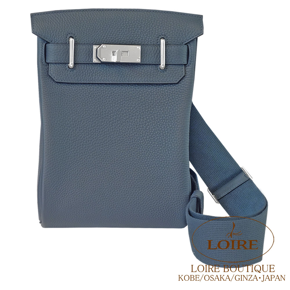 楽天市場】エルメス アッカド PM クロ トゴ シルバー金具 HERMES