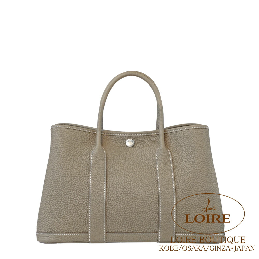 エルメス ガーデンパーティ TPM エトゥープ ネゴンダ シルバー金具 HERMES Garden Party TPM ETOUPE(18) Negonda Silver｜ロワールブティック