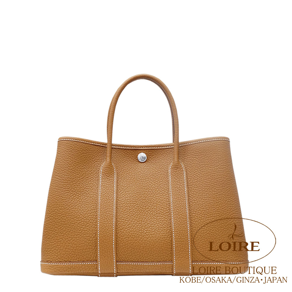 エルメス ガーデンパーティ TPMゴールド ネゴンダ シルバー金具 HERMES Garden Party TPM GOLD(37) Negonda Silver｜ロワールブティック
