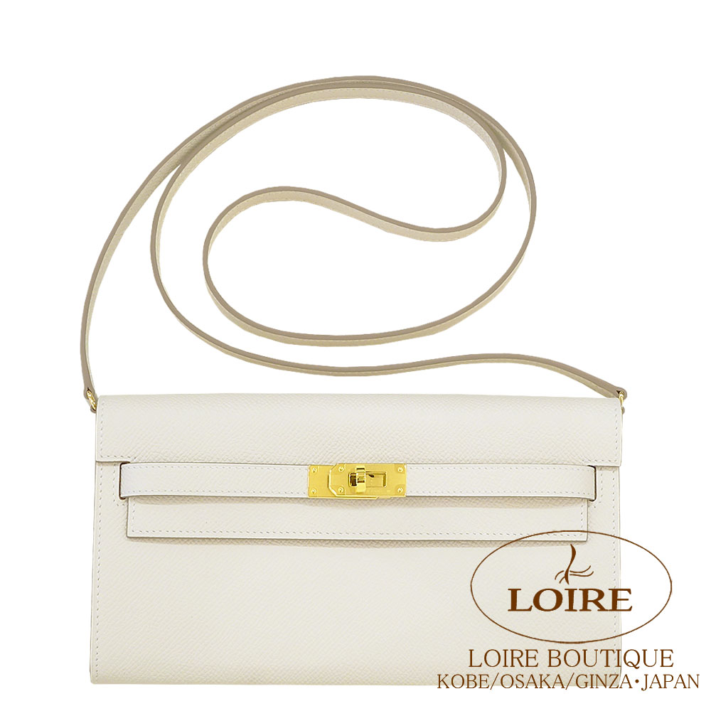 エルメス ケリートゥー・ゴー クレ エプソン ゴールド金具 HERMES Kelly To Go CRAIE(10) Epsom Gold|ロワールブティック
