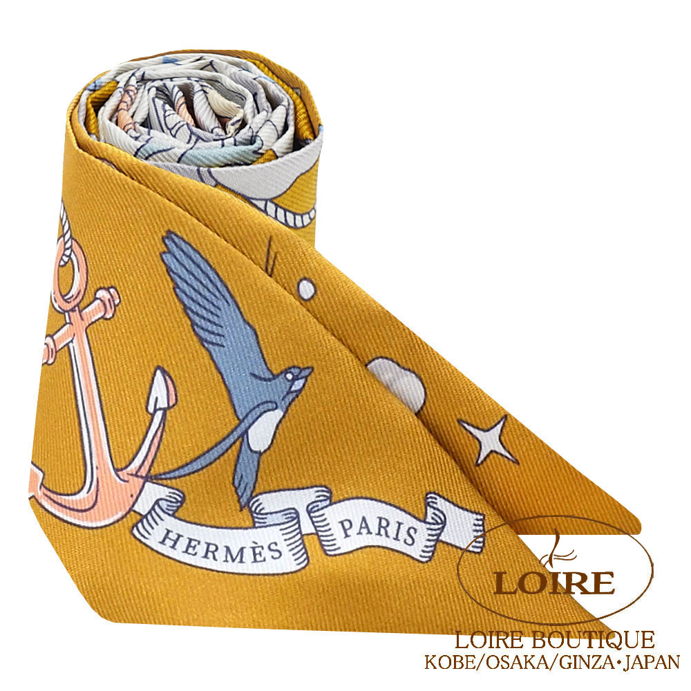 楽天市場】エルメス トゥイリー マーブルシルク エクスリブリス ローズ