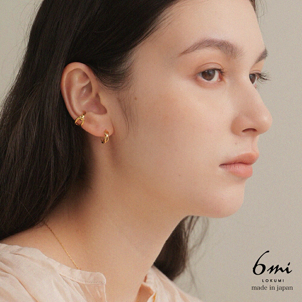 楽天市場】18金 フープ ピアス 6カラー 金属アレルギー対応 k18ポスト