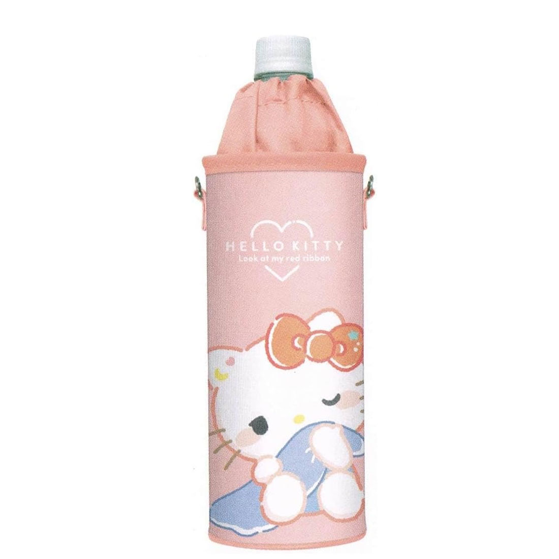 ハローキティ ペットボトルケース 500ml用 ボトルカバー tone ハローキティ ペットボトル 500ml用 （ ボトル