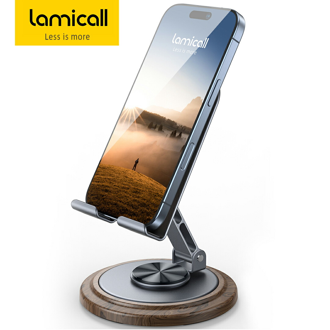 楽天市場】360度回転・カチカチ音 軽量 折り畳み スマホスタンド