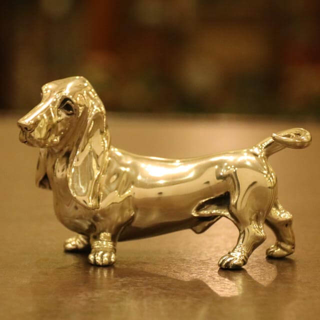 Mappin&Webb(マッピン&ウェッブ)置物（ドッグ） MW-153【アンティーク】【イギリス製】