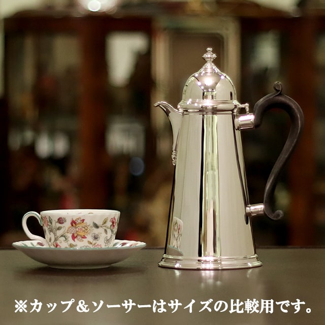 Tiffany（ティファニー）家庭用コーヒーポット　tf-111【アンティーク】【アメリカ製】【シルバープレート】