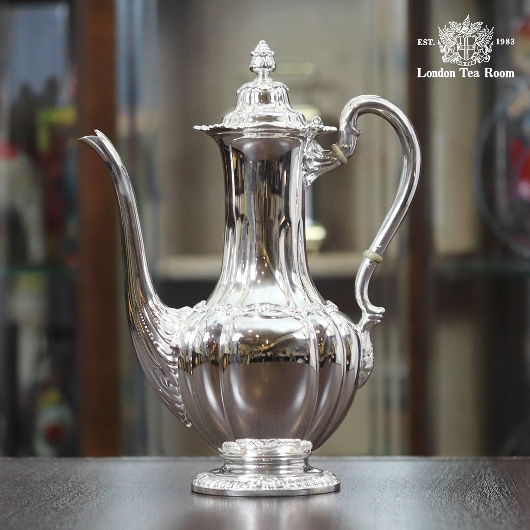 Tiffany（ティファニー）家庭用コーヒーポット　tf-141【アンティーク】【アメリカ製】【シルバープレート】《2025/4/11掲載》
