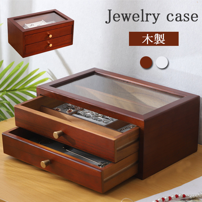 楽天市場】ヴィンテージ木製ジュエリー収納ボックス レトロな