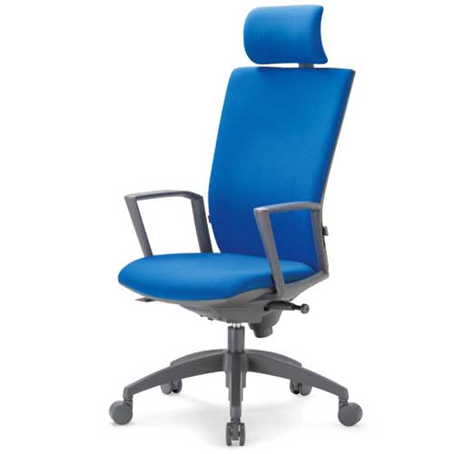 【P5倍7/20 13-15時&最大1万円クーポン7/19-25】 【法人限定】 チェア ハイバック 肘付 ヘッドレスト キャスター付 布張り オフィスチェア エグゼクティブチェア OS-2275SJ 送料無料|LOOKIT オフィス家具 インテリア