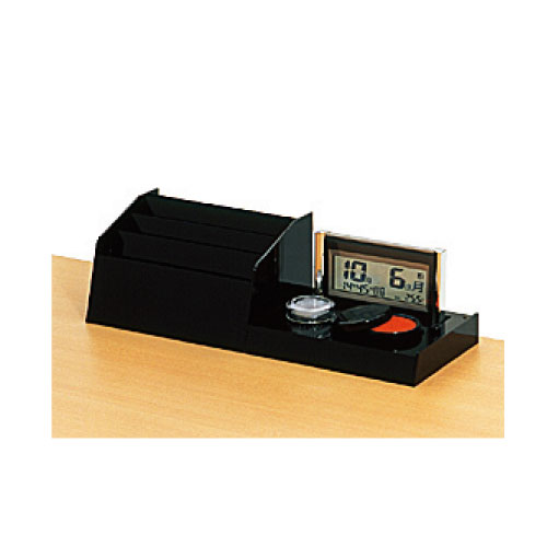 【最大1万円ｸｰﾎﾟﾝ4/4-9】 伝票ケース デジタルカレンダー ペン立て 受付 銀行 窓口 役所 役場 郵便局 卓上カレンダー インフォメーションカウンター 記帳台 業務用 オフィス 会社 KDO-DC