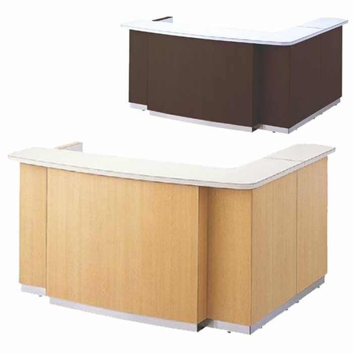 【P5倍5/5 13-15時\u0026最大1万円ｸｰﾎﾟﾝ5/5】 受付カウンター 有人 幅1800mm L型 カウンター カウンターテーブル インフォメーションカウンター エントランス ロビー フロント 事務所 オフィス 会社 CIG-180L LOOKIT オフィス家具 インテリア