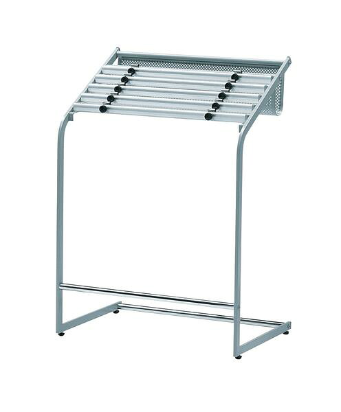 【最大1万円ｸｰﾎﾟﾝ4/4-9】 【法人限定】 新聞架 傾斜型 幅650×奥行400×高さ890mm 新聞掛け 新聞ホルダー ペーパーホルダー 公共施設 ホテル 銀行 病院 受付 オフィス 店舗 日本製 NR-1