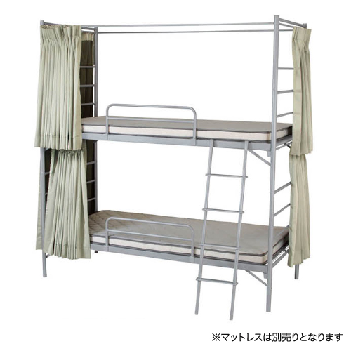 ★はったん★１列２段ベッドサイドボード Amazon.co.jp: SPACEKEEPER ベッドサイドシェルフ 二段ベッド用