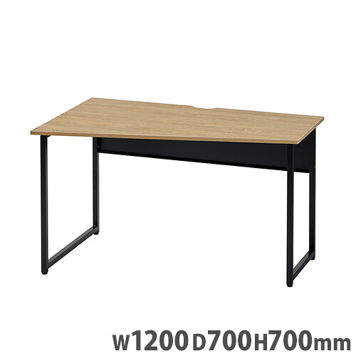 【P5倍4/10 13-15時&最大1万円ｸｰﾎﾟﾝ4/10】 【法人限定】 オフィスデスク 幅1200×奥行700×高さ700mm 角型 ワークテーブル ワークデスク 会議用テーブル 平机 コード収納 木目 オフィス おしゃれ SFZ-B127