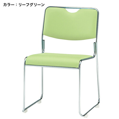 【P5倍7/20 13-15時&最大1万円ｸｰﾎﾟﾝ7/19-25】 【法人限定】 スタッキングチェア 肘なし メッキ脚 ミーティングチェア 会議チェア オフィスチェア ダイニングチェア レザー オフィス 学校 積み重ね FSC-25ML｜LOOKIT オフィス家具 インテリア