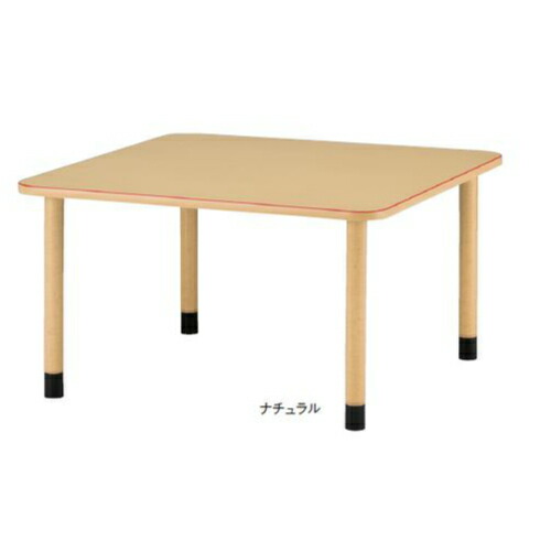【P5倍5/5 13-15時\u0026最大1万円ｸｰﾎﾟﾝ5/5】 【法人限定】 福祉施設向けテーブル 送料無料 アジャスタータイプ 角型 幅1200×奥行1200mm 正方形テーブル 高さ調節テーブル ダイニングテーブル MKV-1212