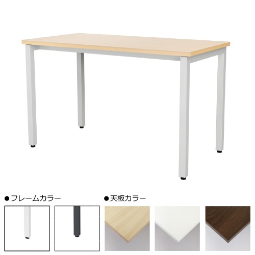 オフィスデスク（8人用）ホワイト　フリースタイルデスク配線収納付き 楽天市場】【法人限定】 フリーアドレスデスク 8人 配線ダクトあり 幅