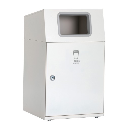 【最大1万円ｸｰﾎﾟﾝ4/4-9】 【法人限定】 ゴミ箱 幅630×奥行460×高さ997mm 容量90L 大容量タイプ 業務用ダストボックス 大型ごみ入れ 分別型 大型施設 オフィス 学校 DS-166-91