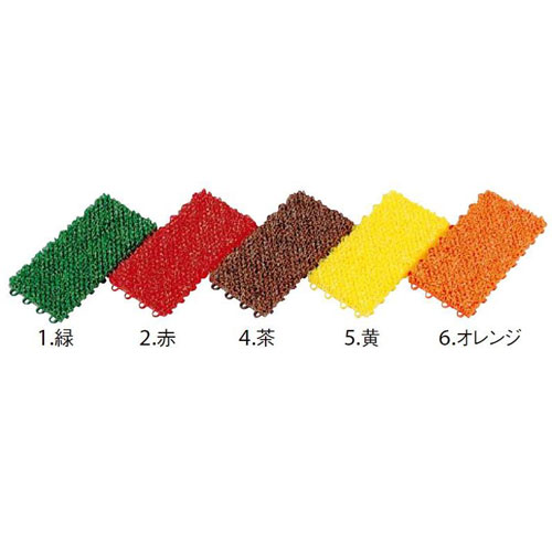 【最大1万円ｸｰﾎﾟﾝ4/4-9】 【法人限定】 人工芝 150×300mm 20枚セット 芝生 マット 芝生マット 防草 業務用 ジョイント 静電気 静電気防止 帯電防止 室内 屋外 スポーツ施設 MR-001-074S LOOKIT オフィス家具 インテリア