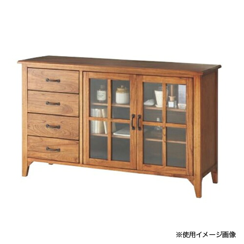 【最大1万円ｸｰﾎﾟﾝ4/4-9】 キャビネット サイドボード 収納ラック 収納家具 木製家具 木製ラック 天然木 リビング家具 ナチュラル 北欧 おしゃれ ブリジット ティンバー PM-308