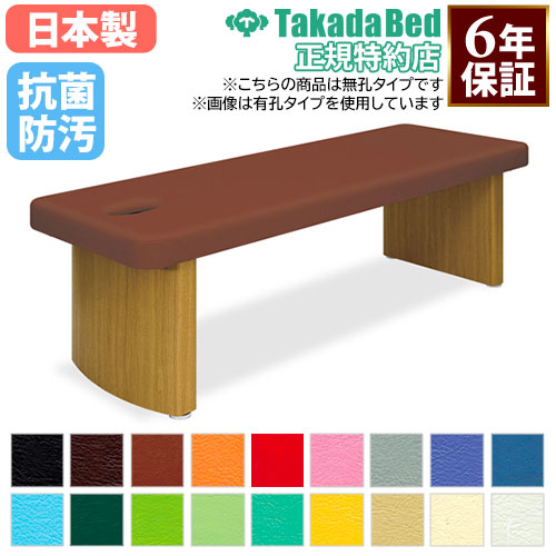 【法人限定】 施術台 マッサージベッド 診察ベッド エステ ベッド 無孔タイプ 診察台 病院 診療所 医療施設 介護施設 接骨院 指圧 整体 抗菌 防汚 日本製 TB-664