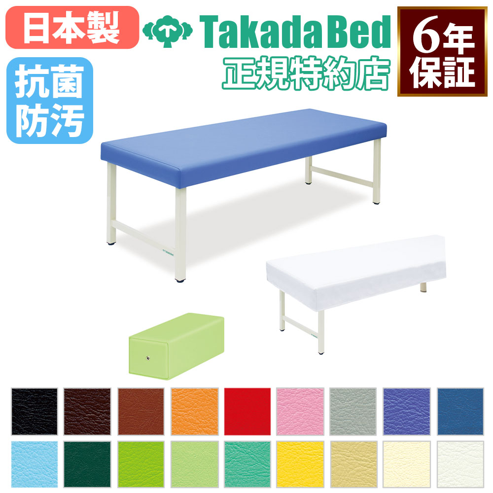 【法人限定】 【搬入設置】 マッサージベッド 高田ベッド 診察台 介護ベッド 施術ベッド シーツカバー 枕付 病院 クリニック 治療院 医療施設 日本製 TB-1721 28,512円