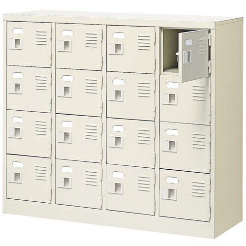 スチール　4段シューズラック　ロッカー型 楽天市場】【法人限定】 ロッカー 24人用 4列6段 木目柄 シューズ